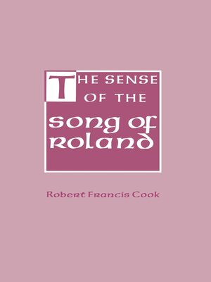 cover image of The Sense of the Song of Roland